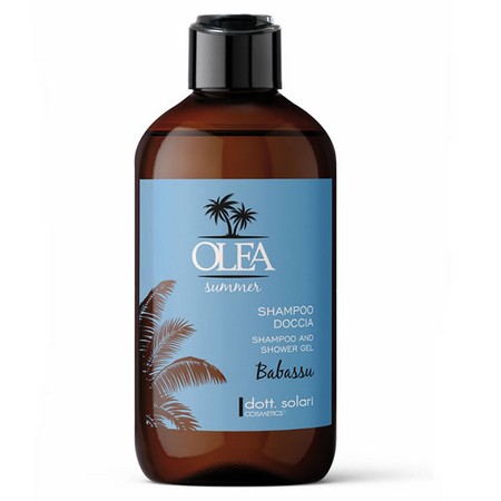 Olea Summer Šampón na vlasy a telo Mango, vitamín E, babasový olej 250 ml