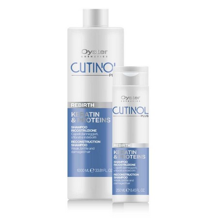 CUTINOL PLUS REBIRTH Keratínový a proteínový šampón 1000 ml