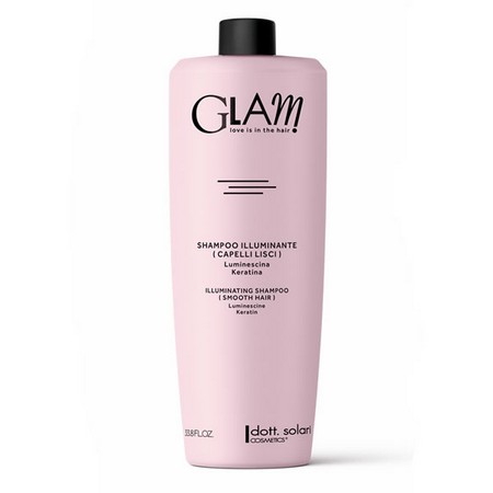 Uhladzujúci šampón Glam na rovné vlasy 1000 ml