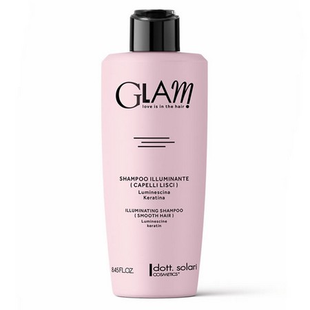 Uhladzujúci šampón Glam na rovné vlasy 250 ml